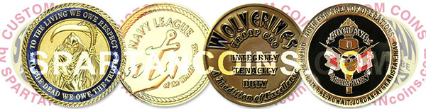 Custom: Police and Law Enforcement coins made to order