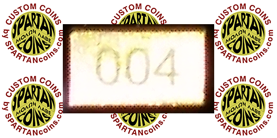custom coin numbering