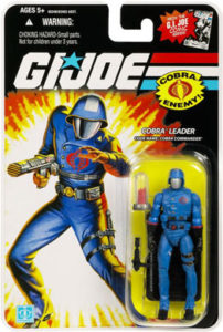 25th Anniversary GI Joe - Cobra Commander action figure