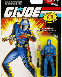 25th Anniversary GI Joe - Cobra Commander action figure