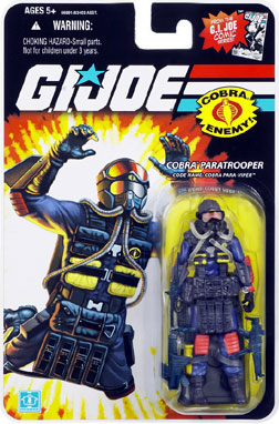VIPER " Cobra Paratrooper " Action Figure 3.75" G I JOE PARA 